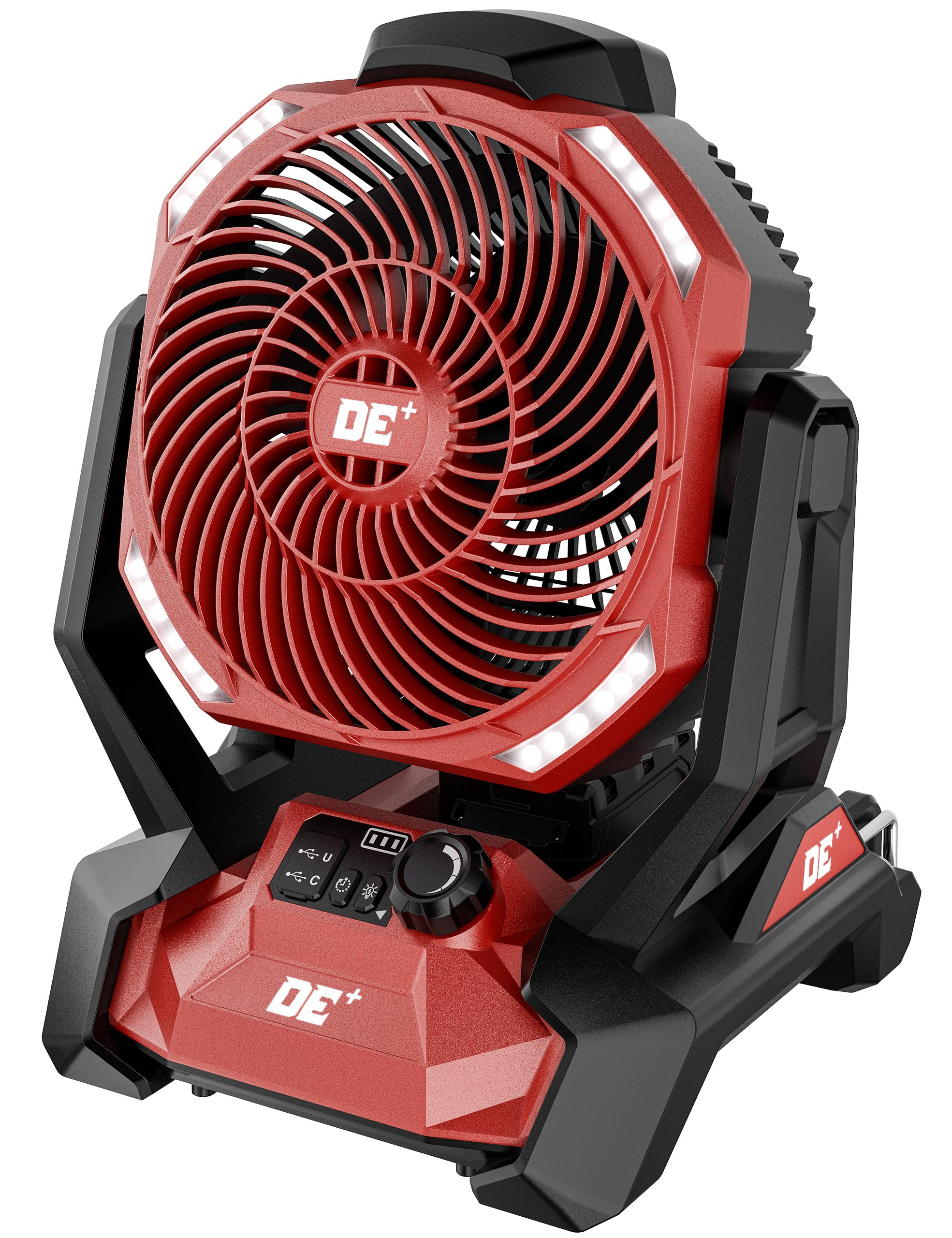 AEROZY Battery Operated Fan, for Milwaukee M12 12V Battery